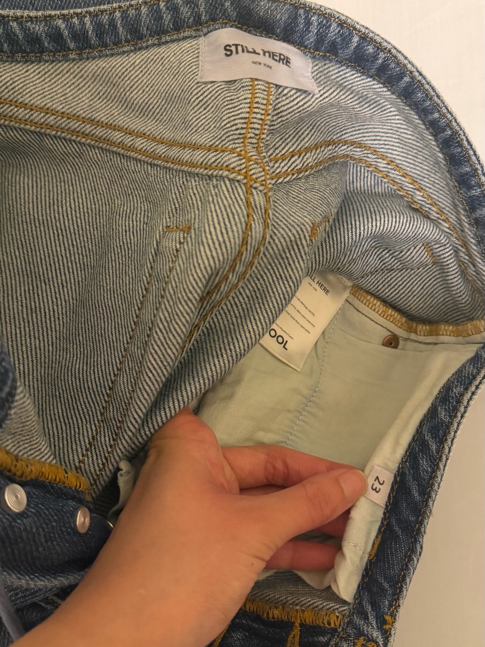 Low rise STILL HERE cool Jeans in classic Blue - Picture 6 of 6